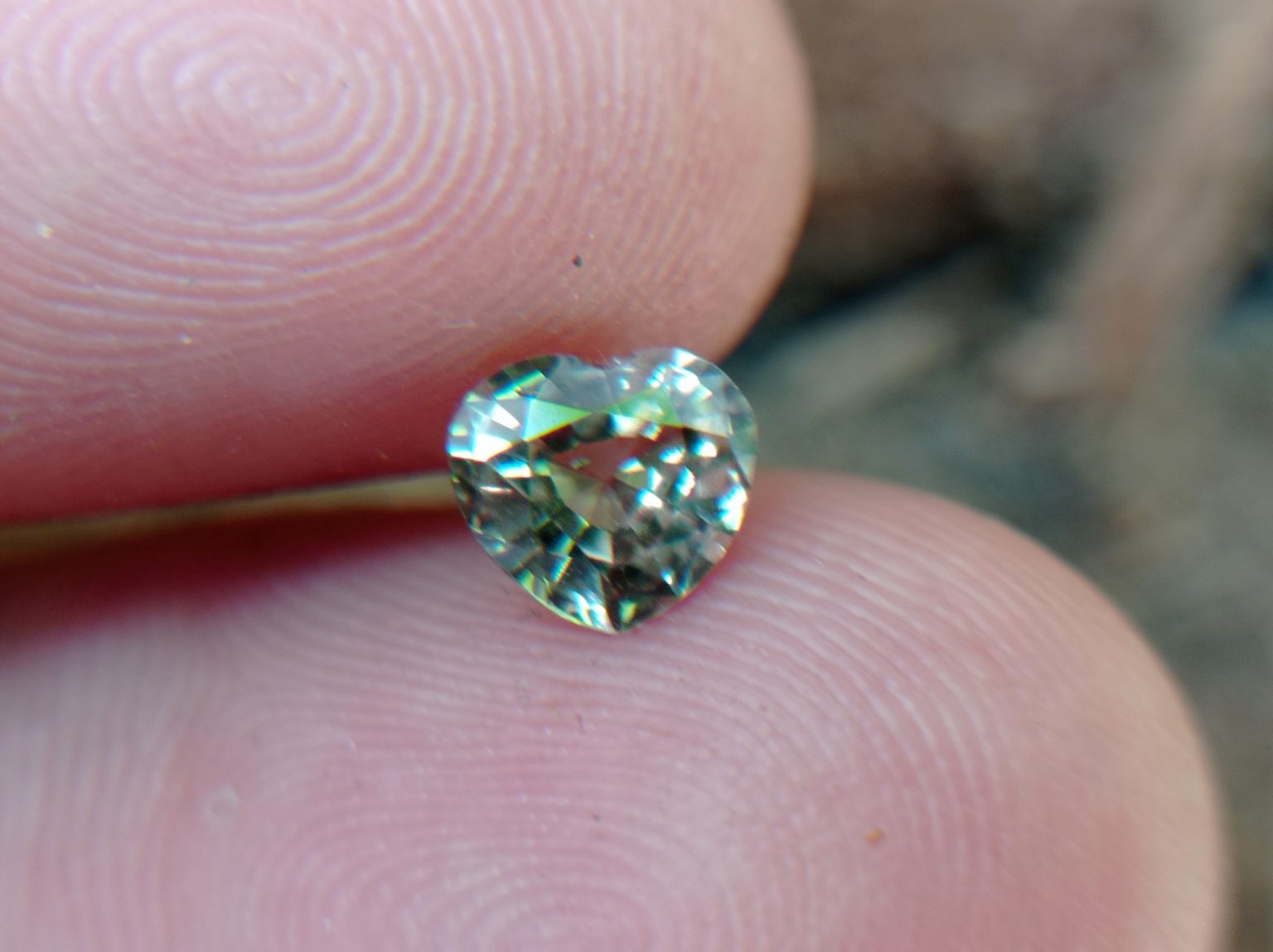 Ceylon Natural light green Sapphire from Danu Group Minings