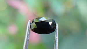 Kaka Blue Stone - Ceylon Natural Dark Blue Sapphire