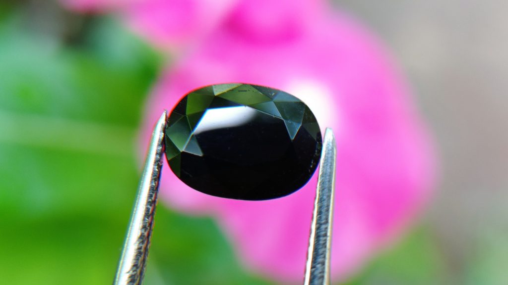 Kaka Blue Stone - Ceylon Natural Deep Blue Sapphire