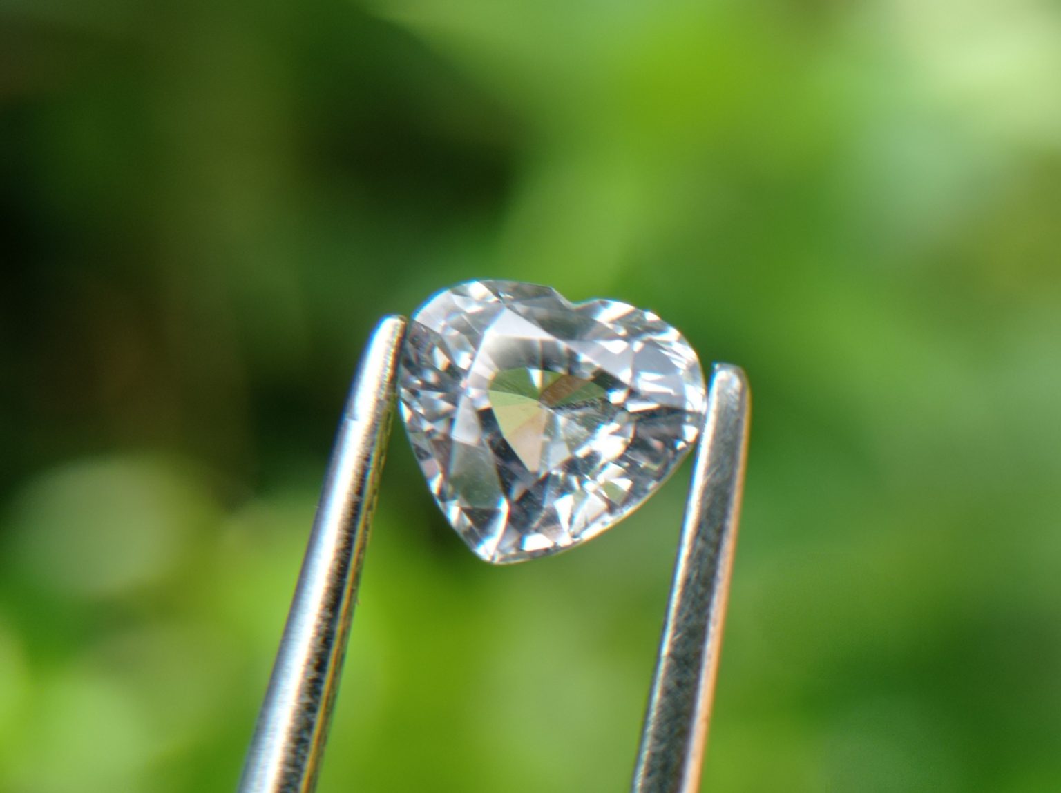 Ceylon Natural white Sapphire from Danu Group Minings