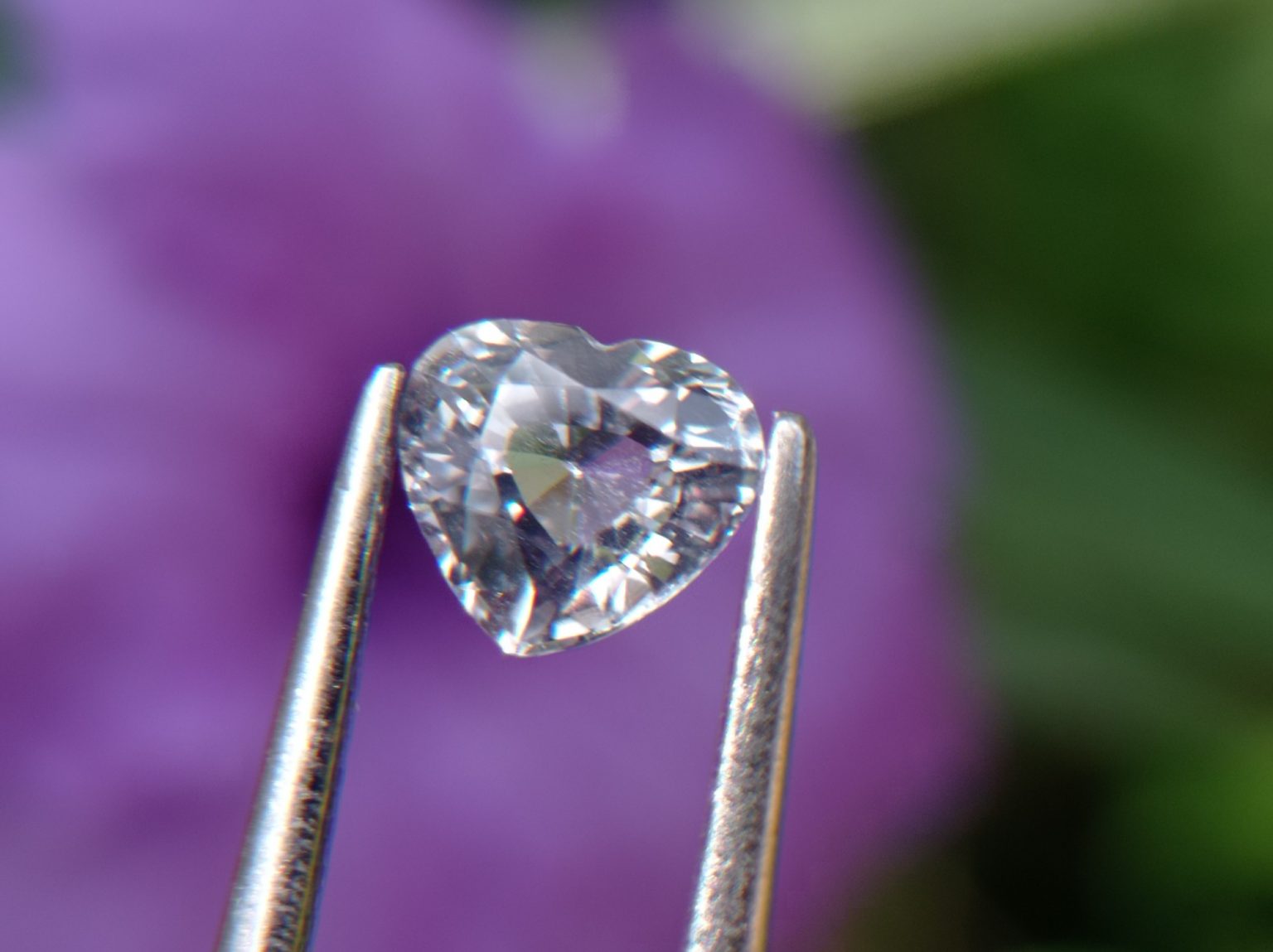 Ceylon Natural white Sapphire from Danu Group Minings