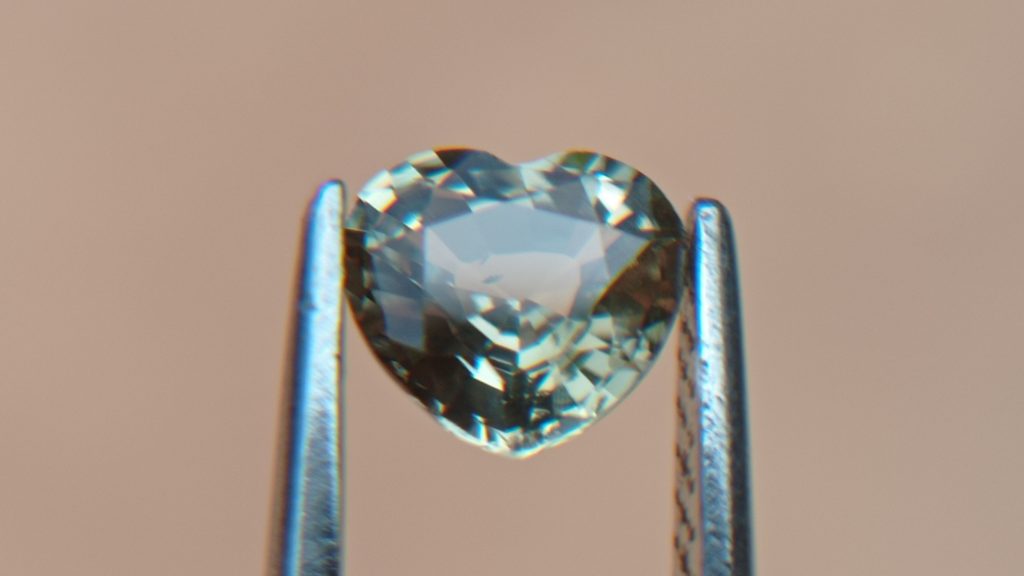 Ceylon Natural light green Sapphire from Danu Group Minings