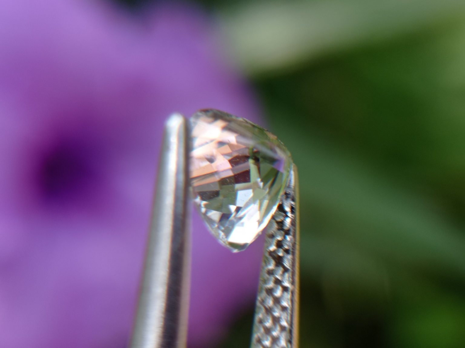 Ceylon Natural white Sapphire from Danu Group Minings