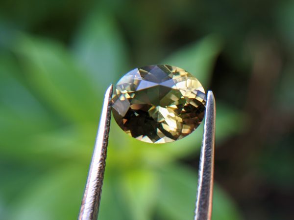 Rare Natural Green Sinhalite Gemstone from Danu Group Minings