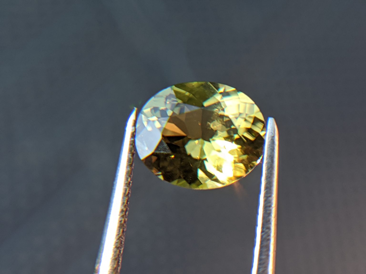 Rare Natural Green Sinhalite Gemstone from Danu Group Minings