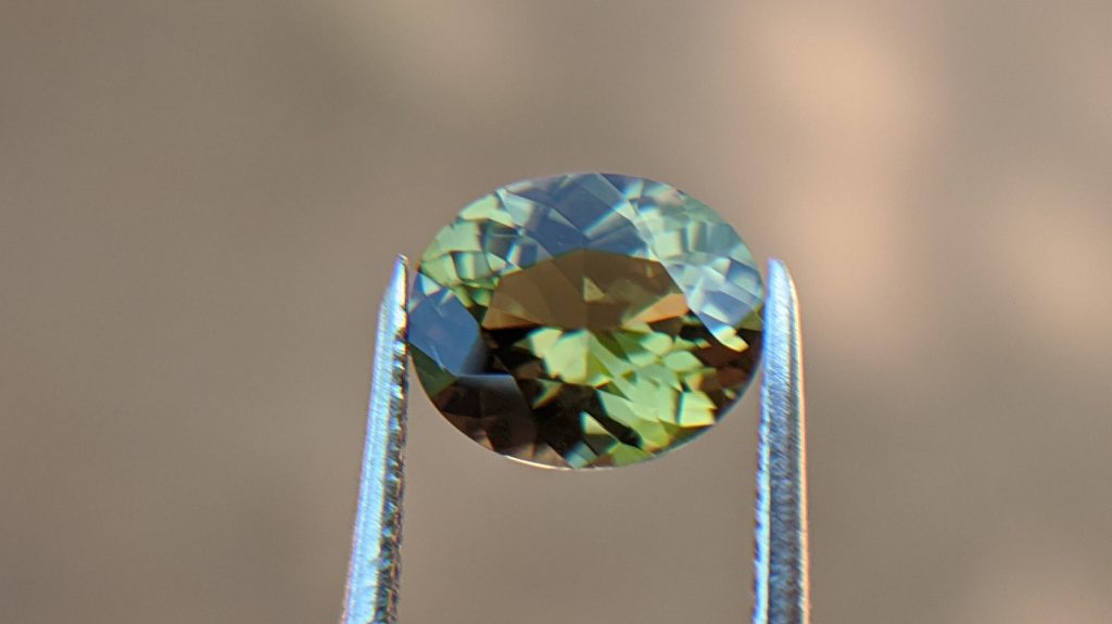 Rare Natural Green Sinhalite Gemstone from Danu Group Minings