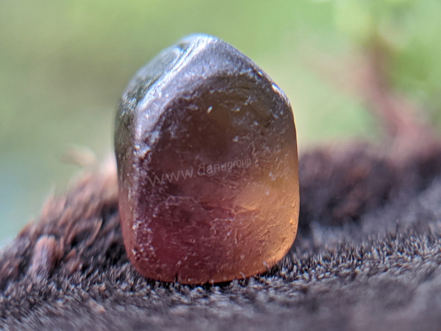 Ceylon Natural Rare Tetragonal Bi Colour Zircon Crystal from Danu Group Gemstones