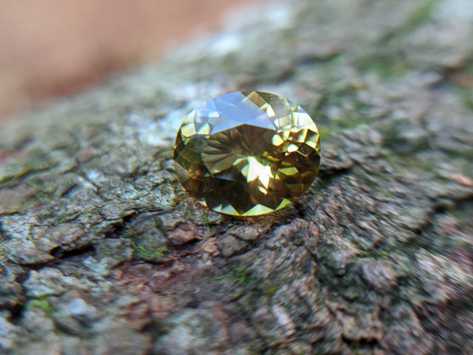 Rare Natural Green Sinhalite Gemstone from Danu Group Minings