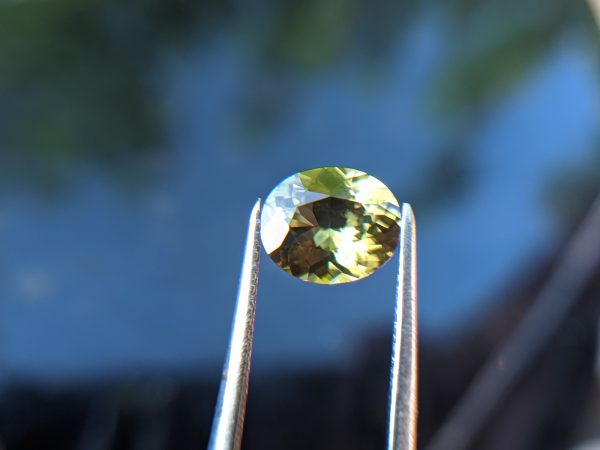 Rare Natural Green Sinhalite Gemstone from Danu Group Minings