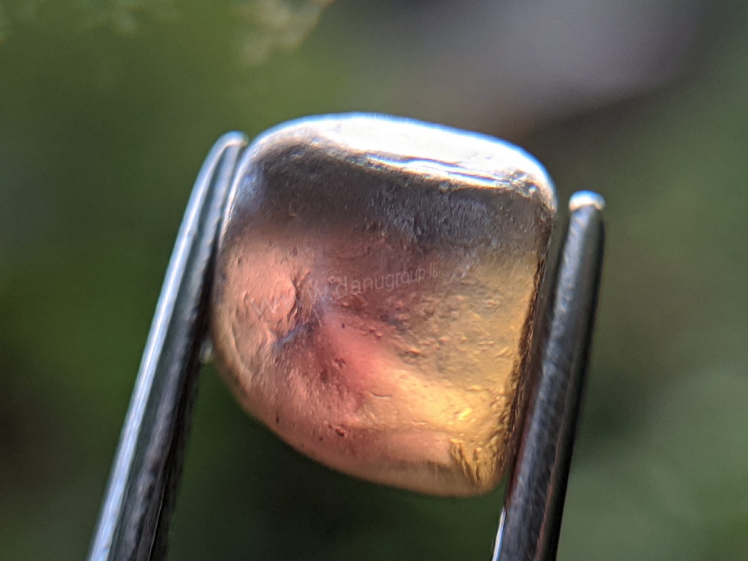 Ceylon Natural Rare Tetragonal Bi Colour Zircon Crystal from Danu Group Gemstones