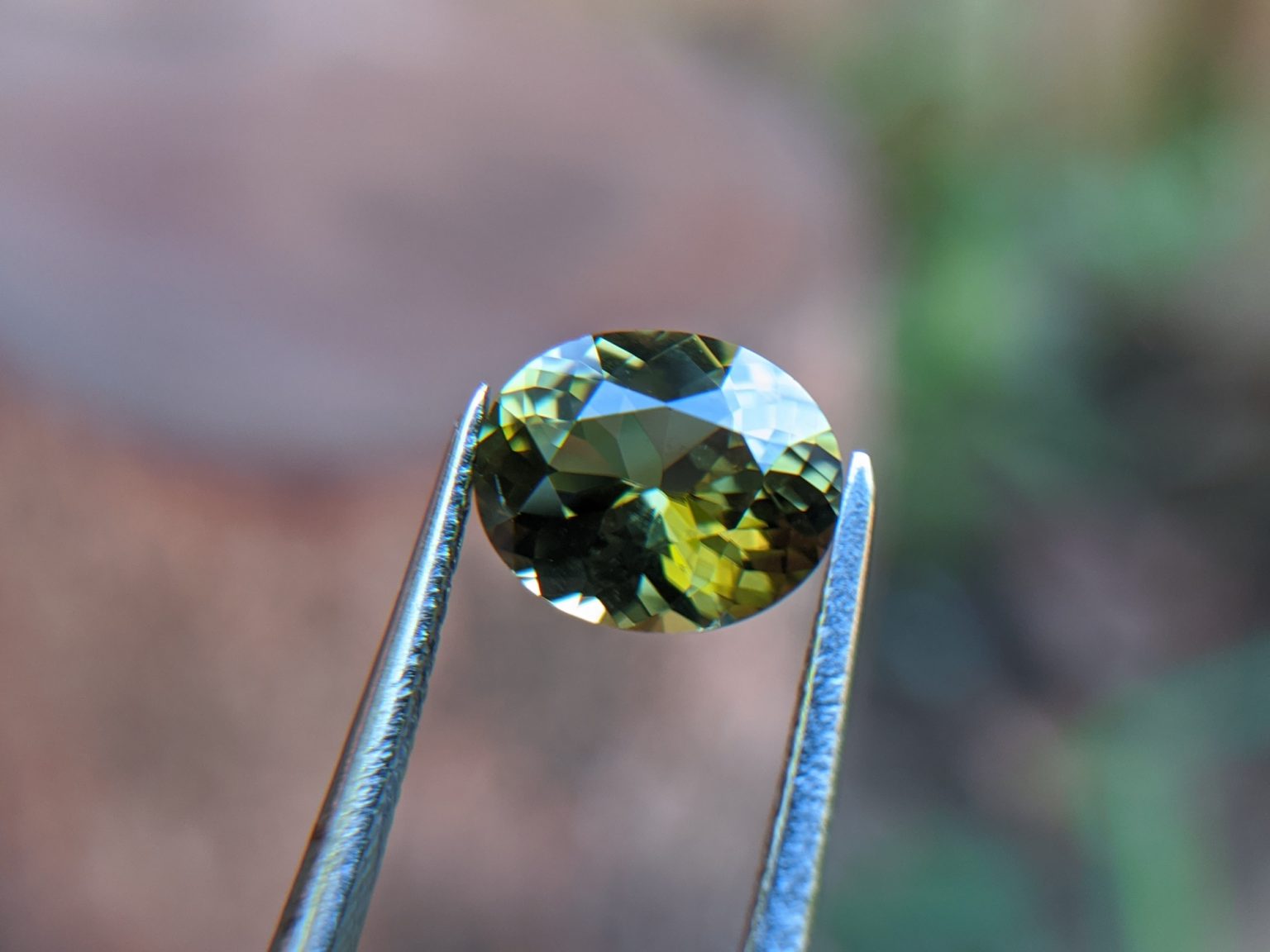 Rare Natural Green Sinhalite Gemstone from Danu Group Minings
