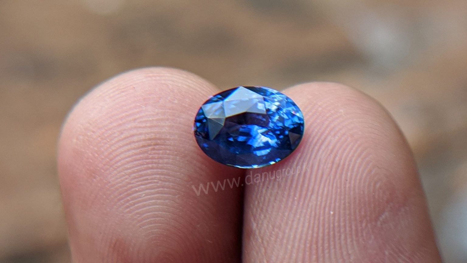 Cornflower Blue Sapphire Sri Lanka - Danu Group Gemstones
