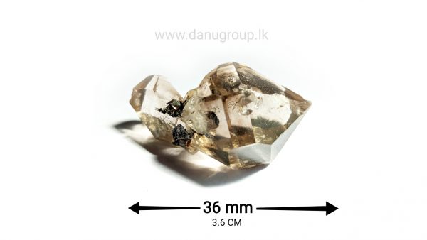 Terminated Natural Quartz TWIN CRYSTAL SRI LANKA from danu group gem collection