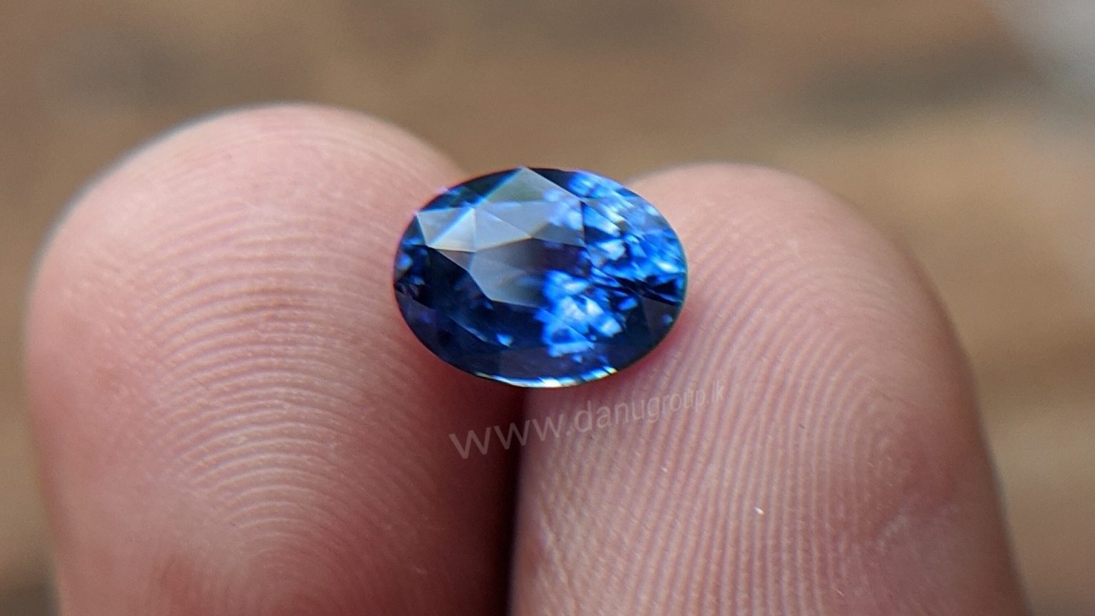 Cornflower Blue Sapphire Sri Lanka - Danu Group Gemstones