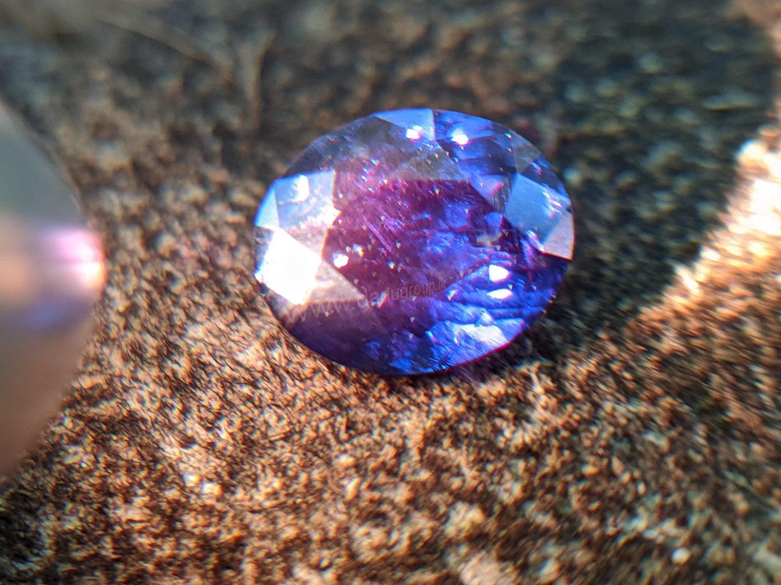 Ceylon Natural colour change Sapphire Danu Group Gemstone