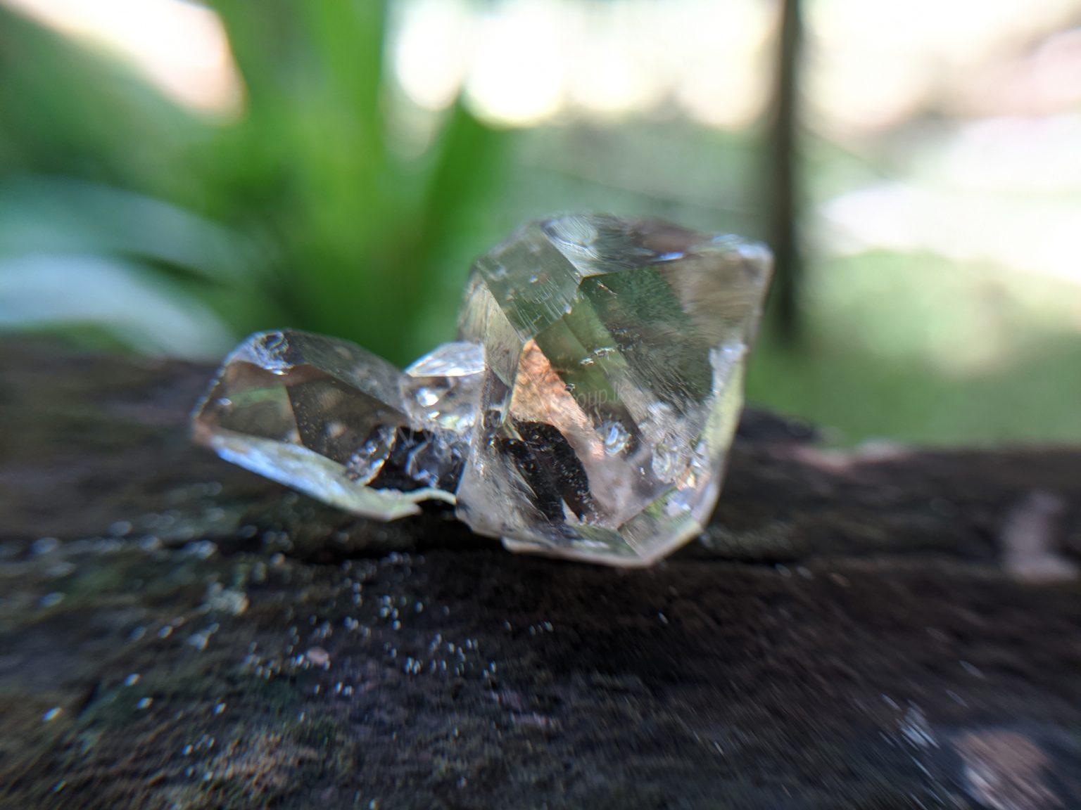 Terminated Natural Quartz TWIN CRYSTAL SRI LANKA from danu group gem collection