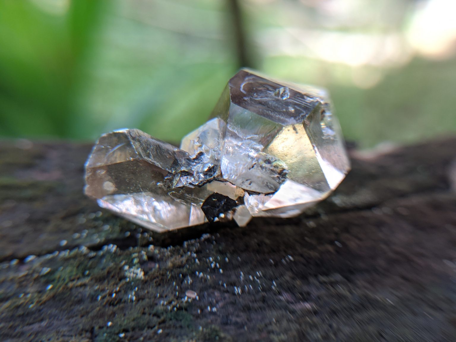 Terminated Natural Quartz TWIN CRYSTAL SRI LANKA from danu group gem collection