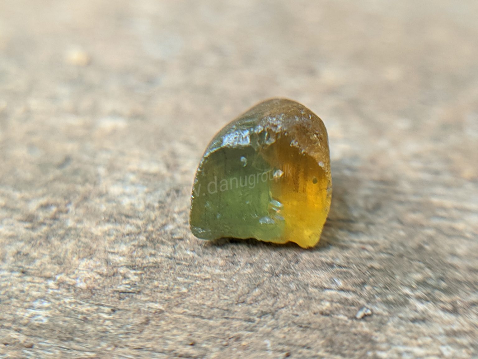 Rare Natural Bi colour Zircon Danu group collection
