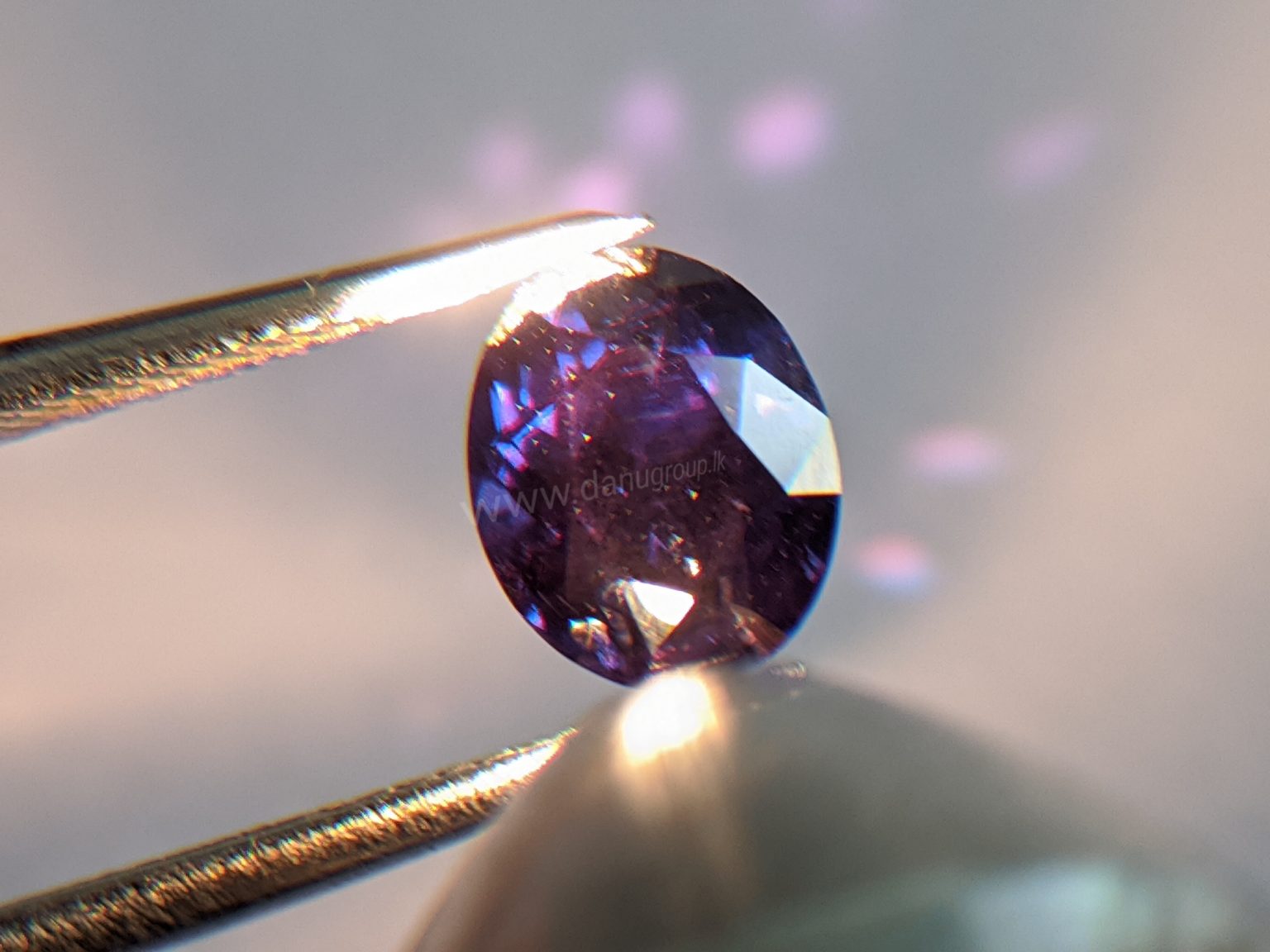 Ceylon Natural colour change Sapphire Danu Group Gemstone