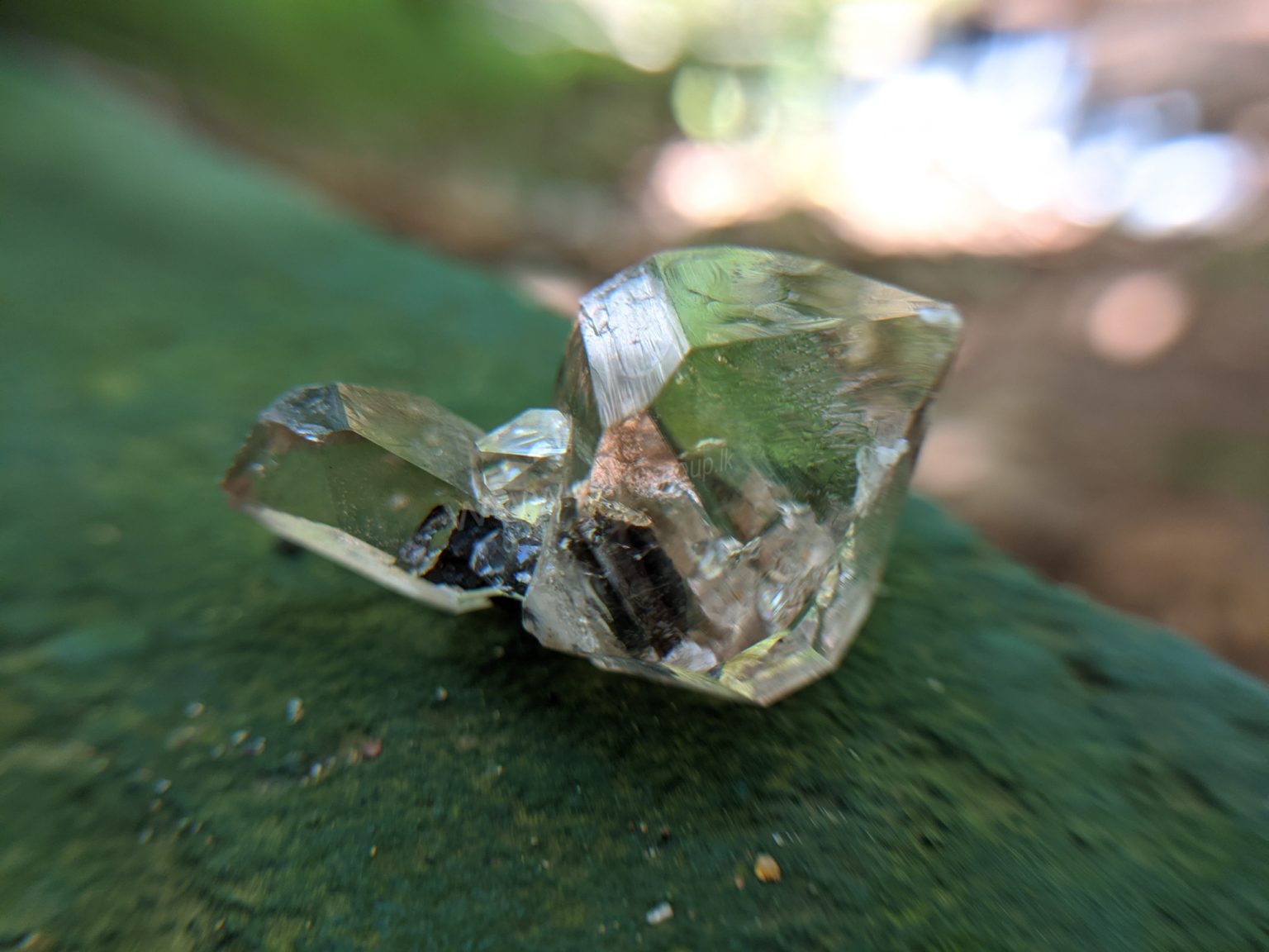 Terminated Natural Quartz TWIN CRYSTAL SRI LANKA from danu group gem collection
