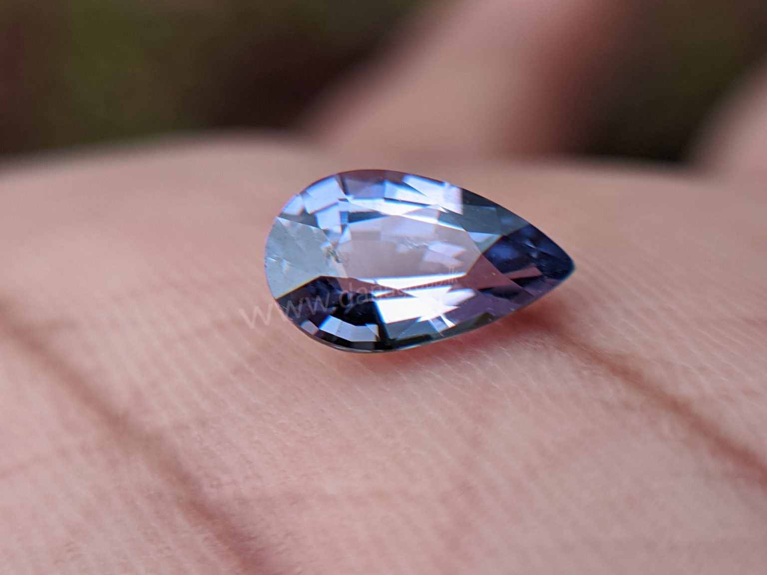 Ceylon Natural Drop Shape Pear Spinel Danu Group Gemstones