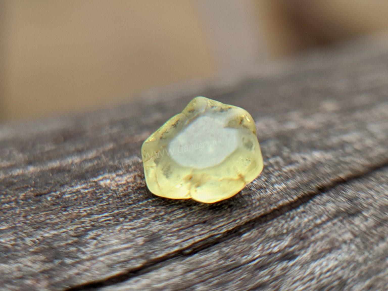 Ceylon Natural chrysoberyl Rare Crystal from Danu Group Gemstones Mining