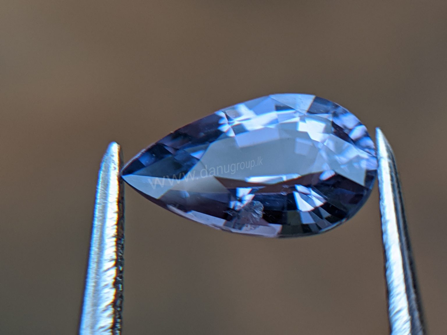Ceylon Natural Drop Shape Pear Spinel Danu Group Gemstones