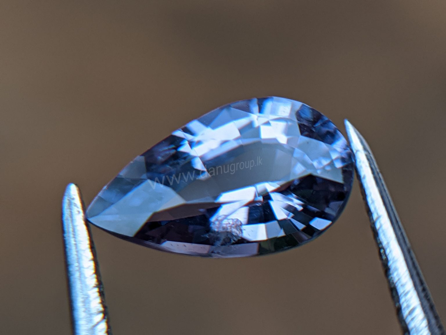 Ceylon Natural Drop Shape Pear Spinel Danu Group Gemstones