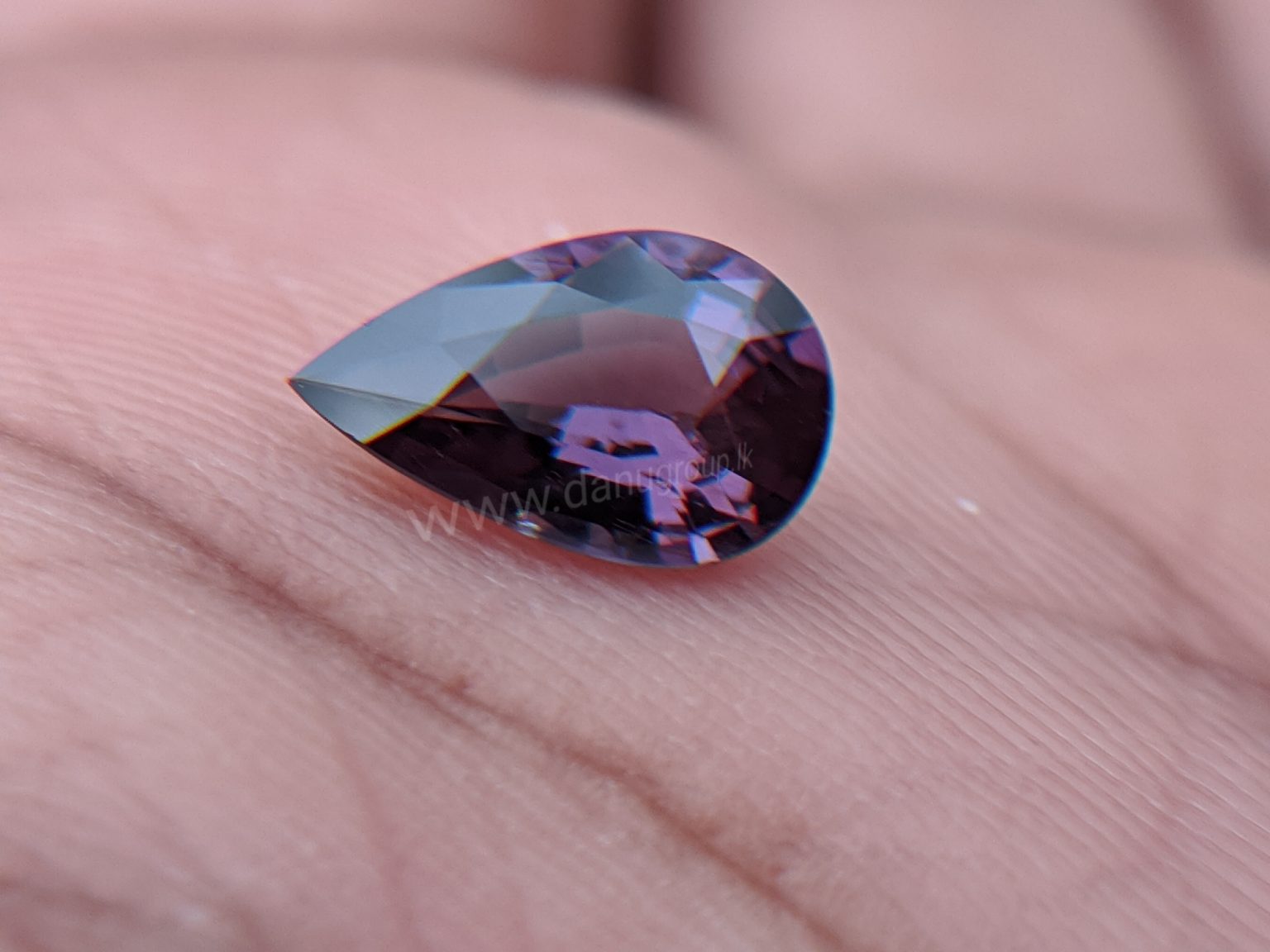 Ceylon Natural Drop Shape Pear Spinel Danu Group Gemstones