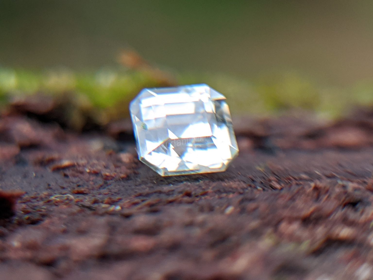 Ceylon Natural white Sapphire - Danu Group Gemstones Mining
