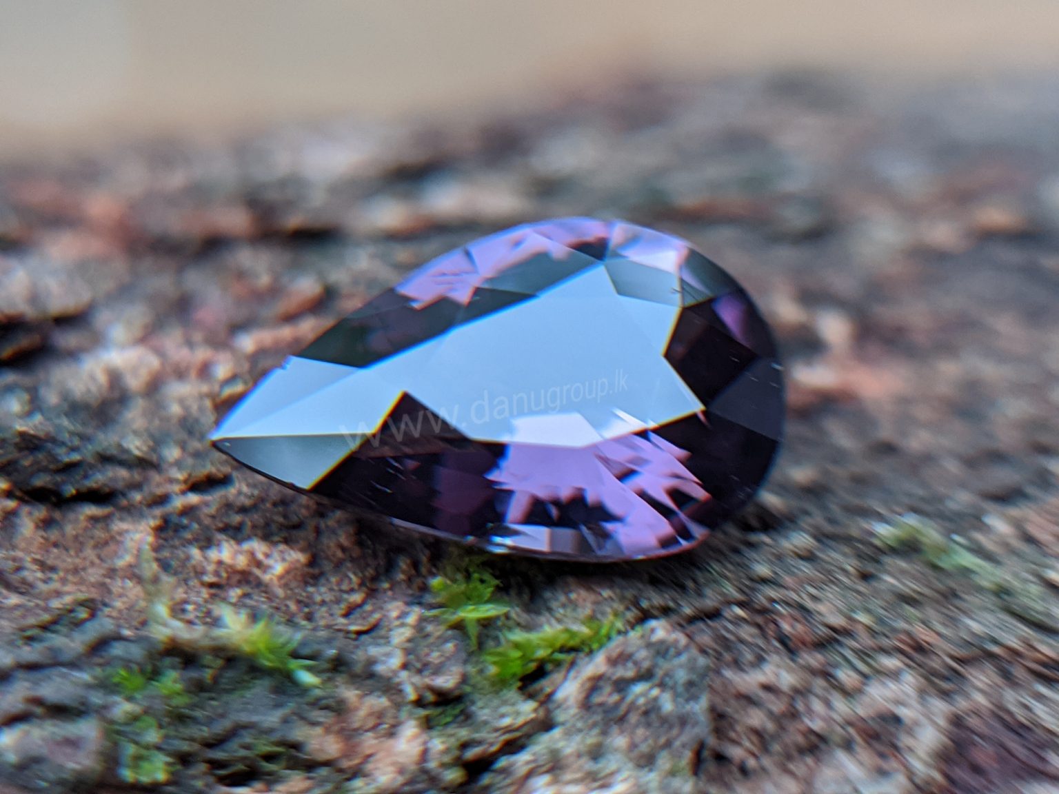 Ceylon Natural Drop Shape Pear Spinel Danu Group Gemstones