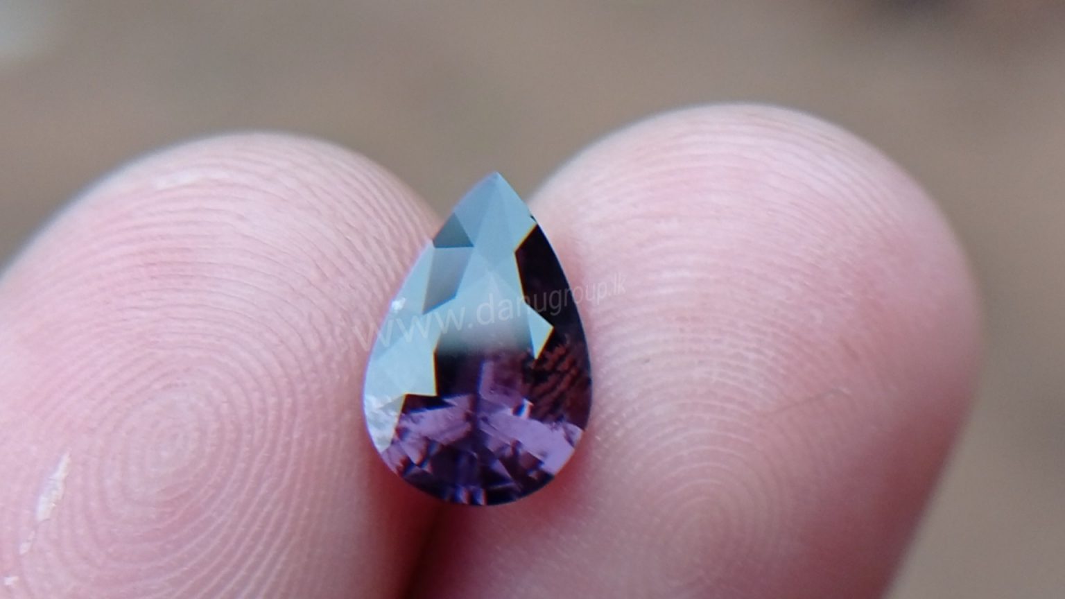 Ceylon Natural Drop Shape Pear Spinel Danu Group Gemstones