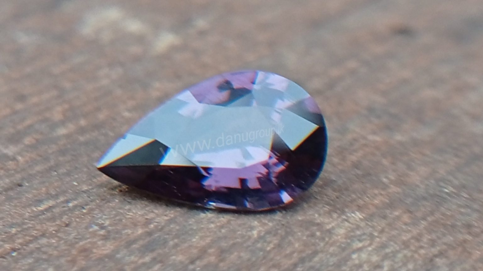 Ceylon Natural Drop Shape Pear Spinel Danu Group Gemstones
