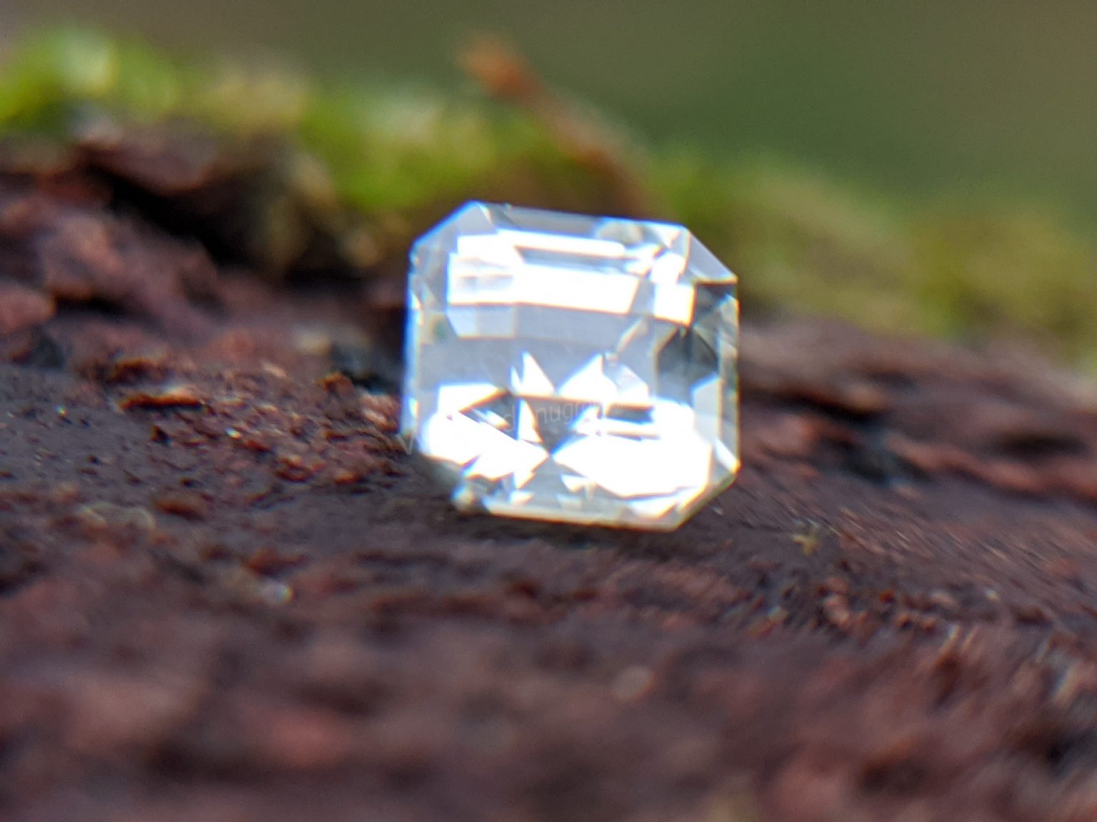 Ceylon Natural white Sapphire - Danu Group Gemstones Mining