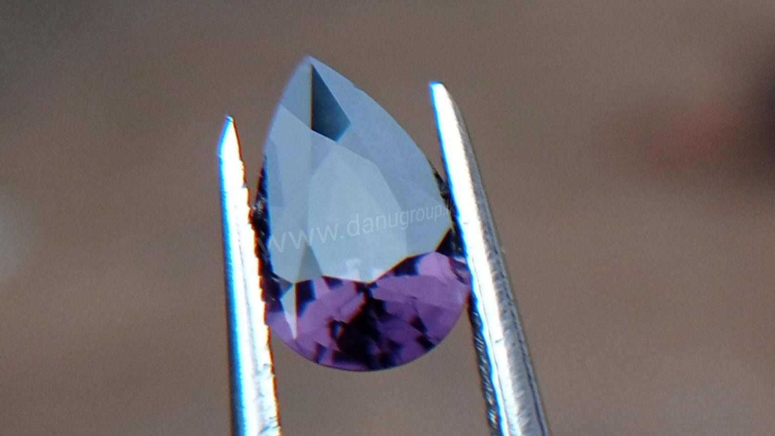 Ceylon Natural Drop Shape Pear Spinel Danu Group Gemstones