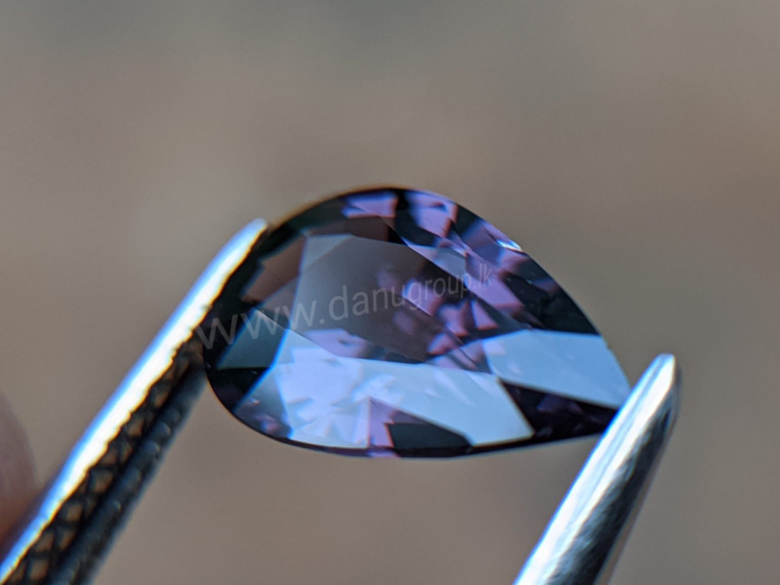 Ceylon Natural Drop Shape Pear Spinel Danu Group Gemstones