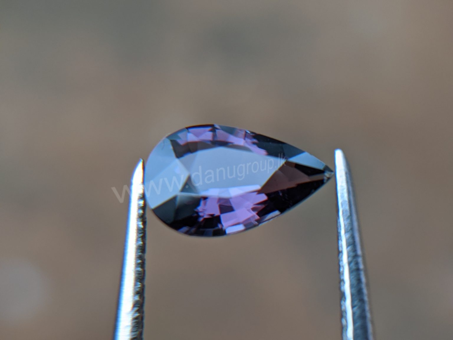 Ceylon Natural Drop Shape Pear Spinel Danu Group Gemstones
