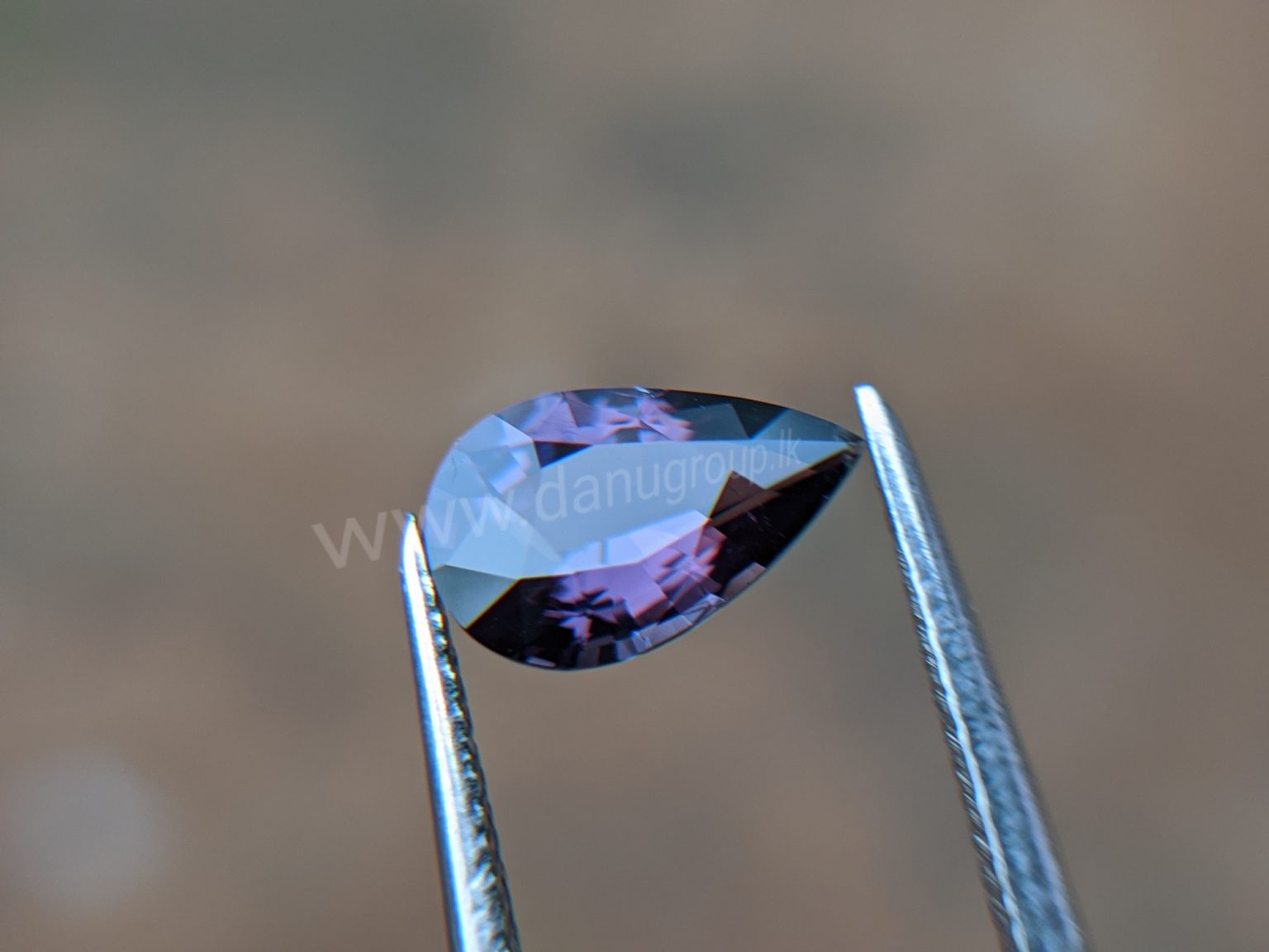 Ceylon Natural Drop Shape Pear Spinel Danu Group Gemstones