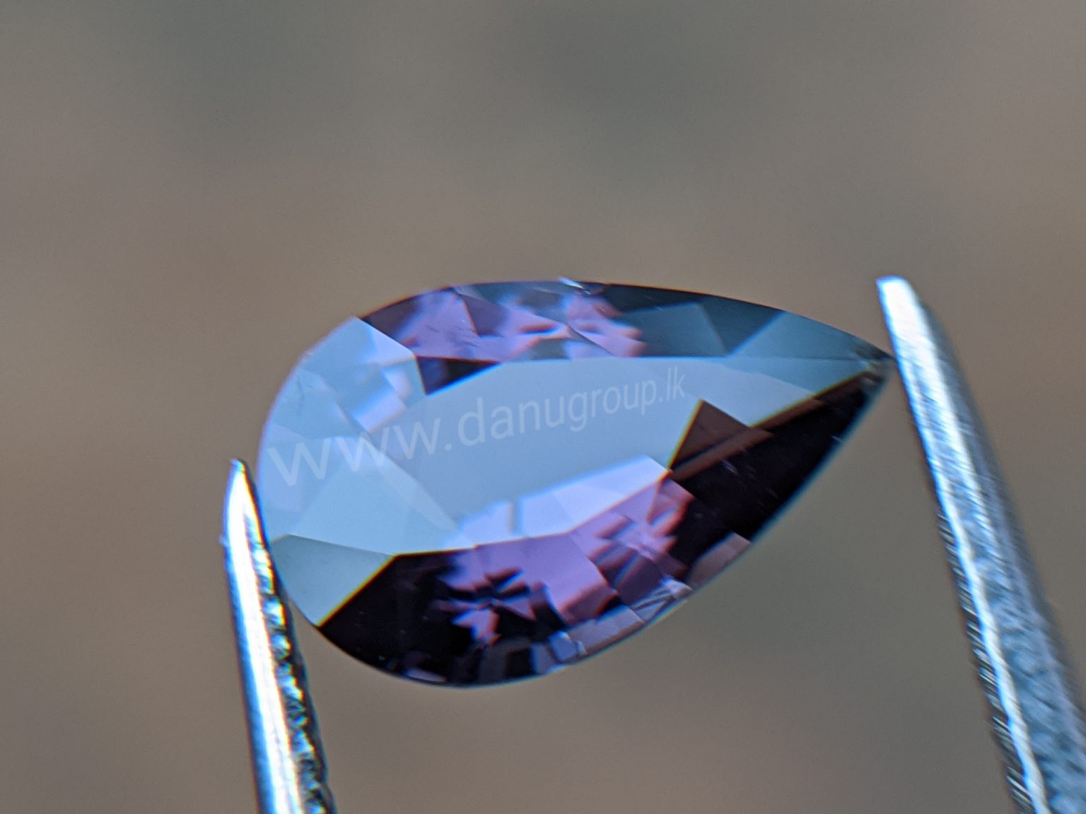 Ceylon Natural Drop Shape Pear Spinel Danu Group Gemstones