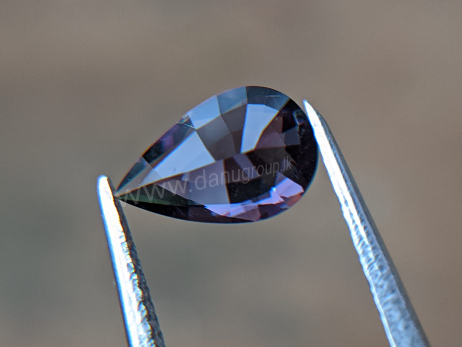 Ceylon Natural Drop Shape Pear Spinel Danu Group Gemstones