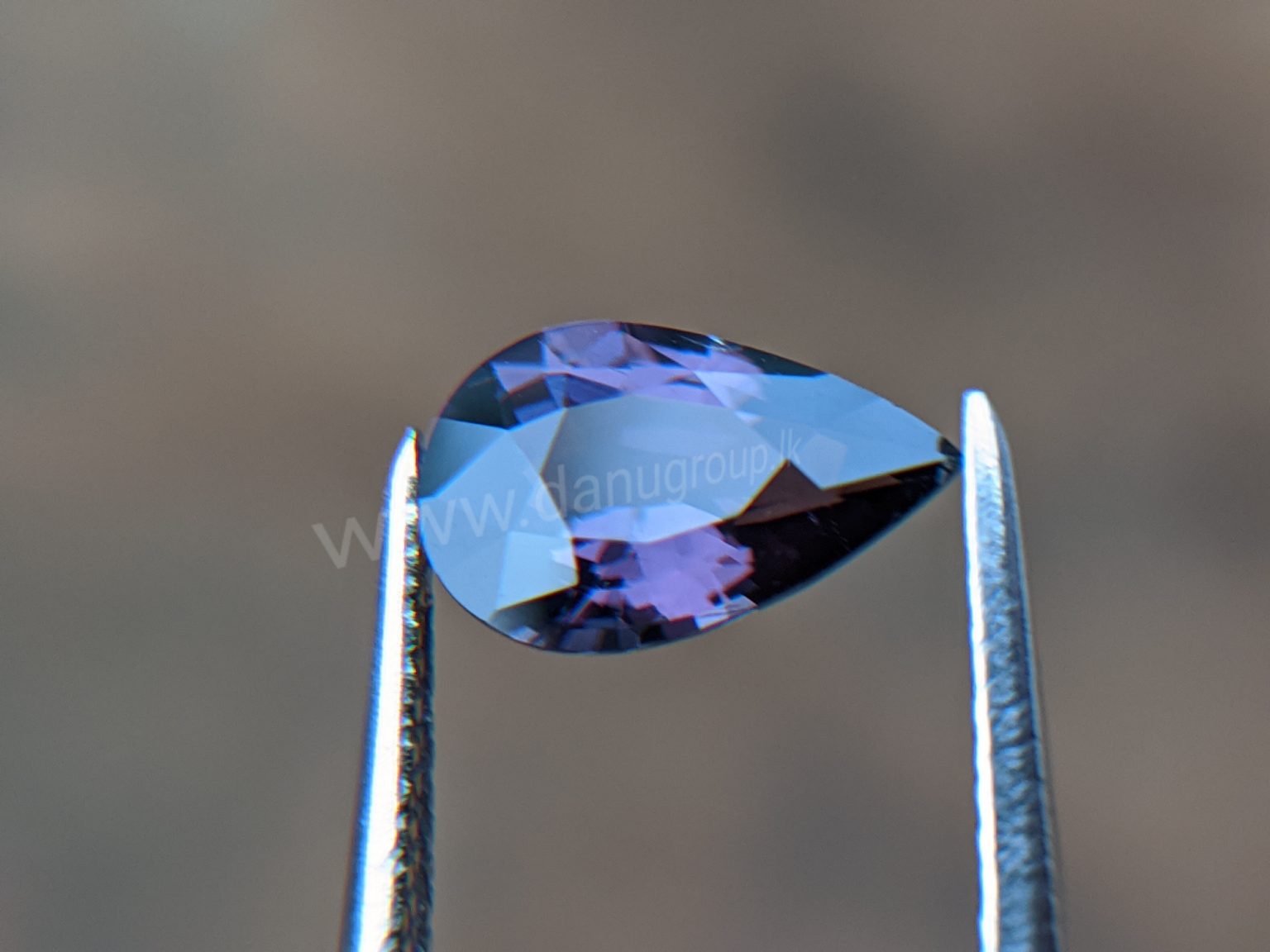 Ceylon Natural Drop Shape Pear Spinel Danu Group Gemstones