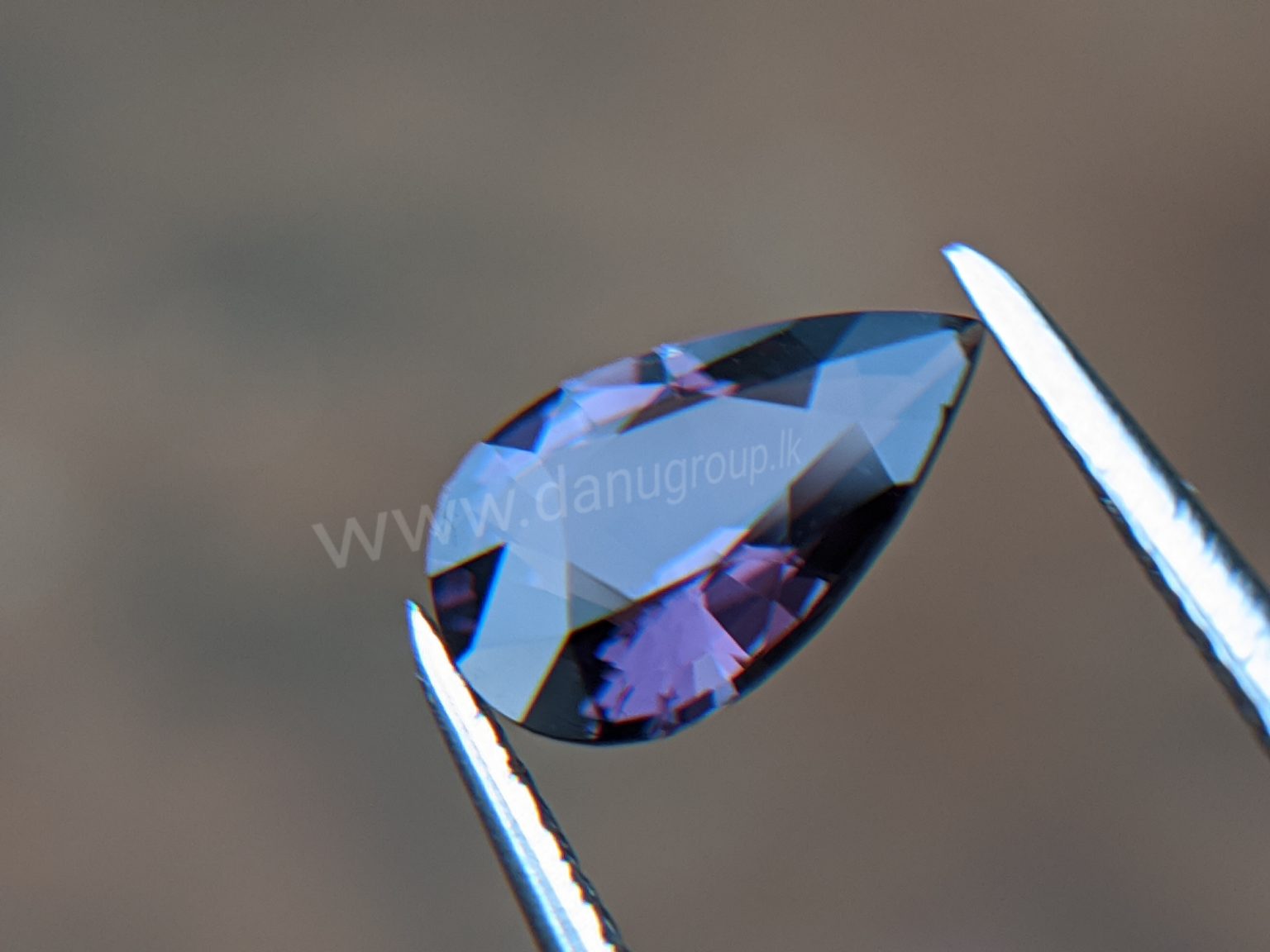 Ceylon Natural Drop Shape Pear Spinel Danu Group Gemstones