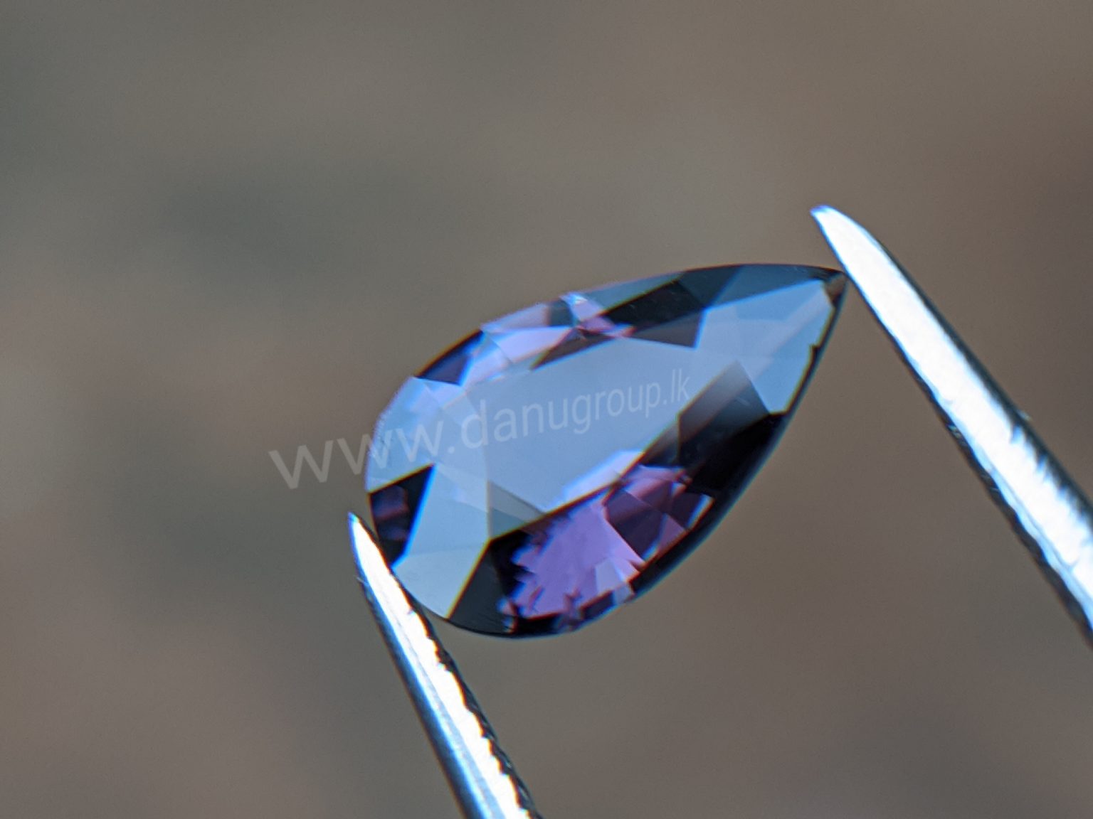 Ceylon Natural Drop Shape Pear Spinel Danu Group Gemstones