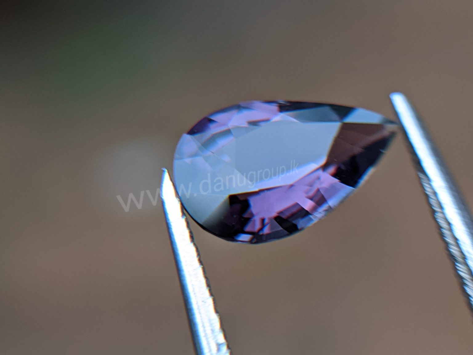 Ceylon Natural Drop Shape Pear Spinel Danu Group Gemstones