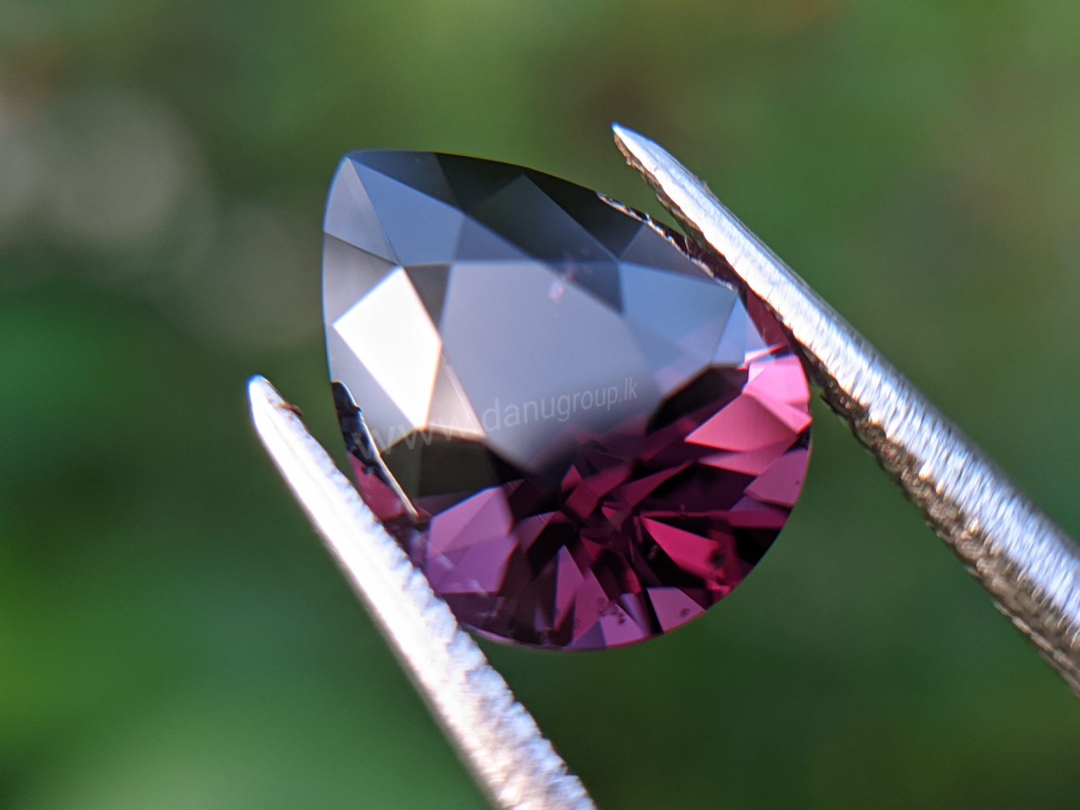 Ceylon Natural Drop Shape Pear Spinel Danu Group Gemstones