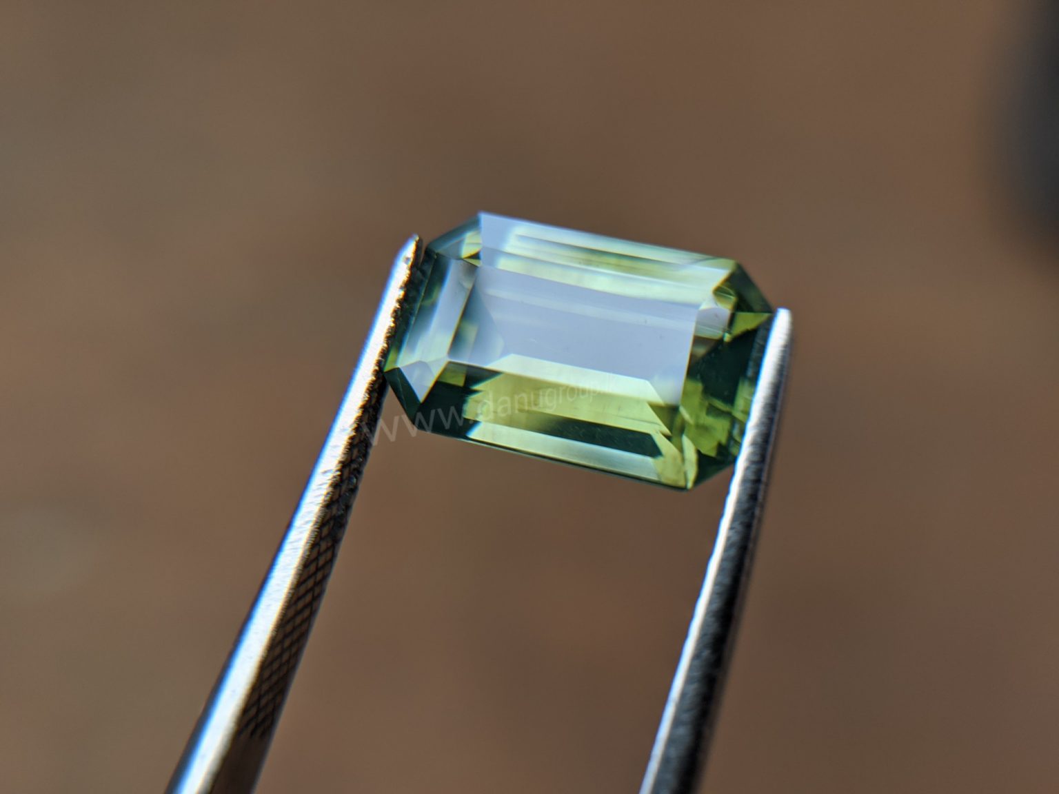 Ceylon Natural Green Zircon Gemstone - Danu group Gem collection