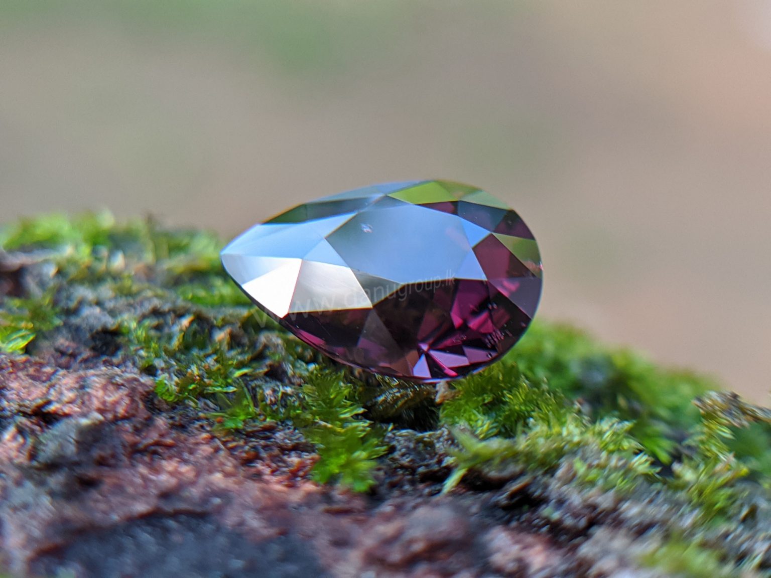 Ceylon Natural Drop Shape Pear Spinel Danu Group Gemstones