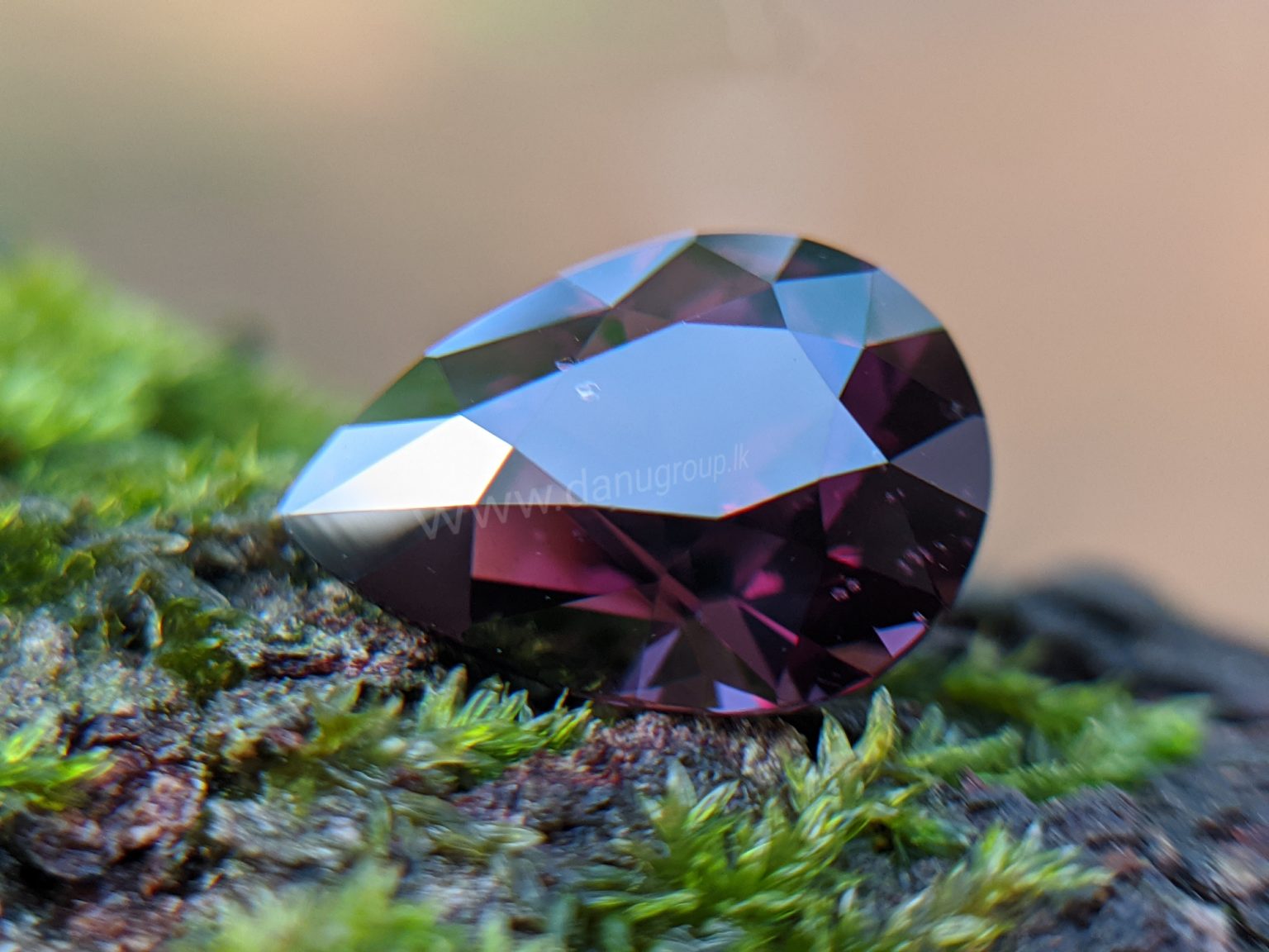 Ceylon Natural Drop Shape Pear Spinel Danu Group Gemstones
