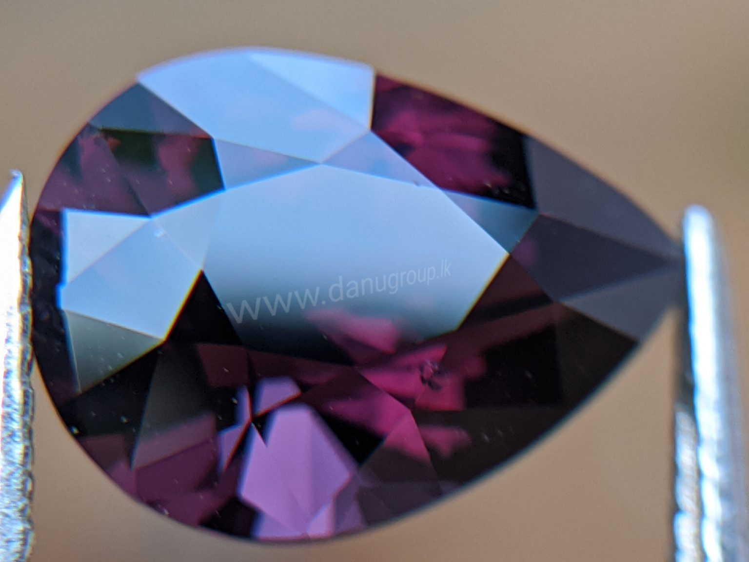 Ceylon Natural Drop Shape Pear Spinel Danu Group Gemstones