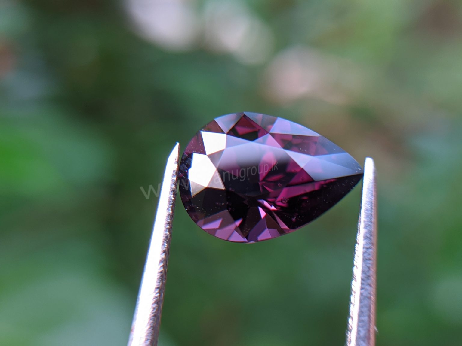 Ceylon Natural Drop Shape Pear Spinel Danu Group Gemstones